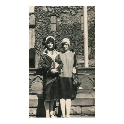 Two men in drag out on the town huge poster by amazingvintage