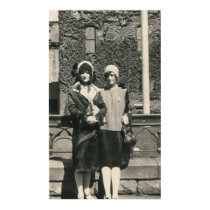 Two men in drag out on the town huge poster posters