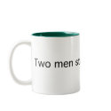 Two Men in Silence mugs