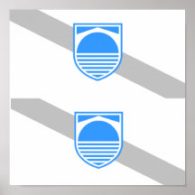 TWO Mostar Flags Print
