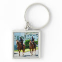 Two Mounted Police keychain