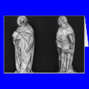 Two Mourners cards