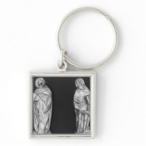Two Mourners Keychain