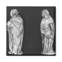 Two Mourners Magnets