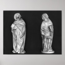 Two Mourners Print