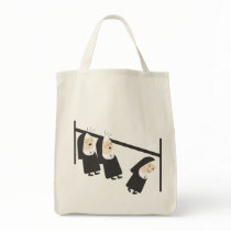 Two nuns... bags