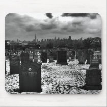 Two NY Skylines Mousepad by CemDesigns Two NY Skylines Mousepad