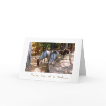 Two of a Kind Wildebeast Anniversary Card