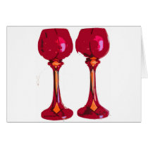 TWO OF CUPS BY LIZ LOZ GREETING CARDS