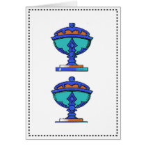 TWO OF CUPS DESIGNS CARD
