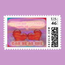 "Two of Hearts" Valentine's Stamp by SugrBliss "Two of Hearts" Valentine's Stamp