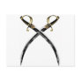 TWO OF SWORDS BY LIZ LOZ POST CARDS