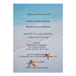 Two of Us | Ocean Love Starfish Wedding Invitations