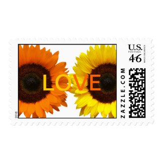 Two of Us/Sunflowers Love Postage