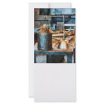 Two Oil Cans Rack Card