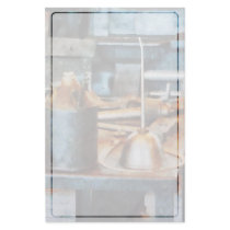 Two Oil Cans Stationery Paper