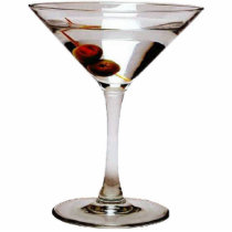 Two olove martini, sculptured keychain photo sculptures