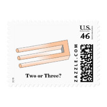 Two or Three? postage