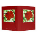 Two Oriental Poppies binder