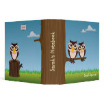 Two Owls Kids Binder