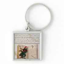 Two pages from 'The Magus' Keychains