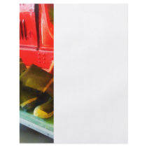 Two Pairs of Boots on Fire Truck Custom Flyer