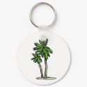 Two Palm Trees keychains