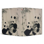 Two Pandas binders