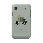 Two Pandas With Mango And Bamboo Samsung Galaxy Samsung Galaxy S Case