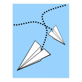 Paper Airplane Cards | Zazzle