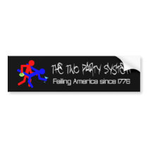 two party bump bumper stickers by 12160_dot_org two party bump bumper stickers