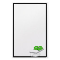 Two Peas In A Pod (Add Your Text) Personalized Stationery