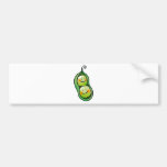 Two peas in a pod bumper stickers