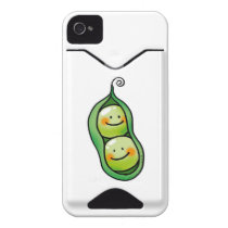 Two peas in a pod iphone 4 id cases