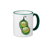 Two peas in a pod coffee mug