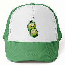 Two peas in a pod mesh hats