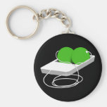 Two Peas in a Pod Keychains