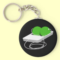 Two Peas in a Pod keychains