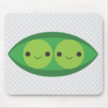 Two Peas in a Pod Mousepad