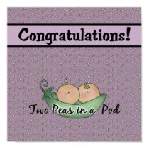 Two Peas In A Pod  Poster posters