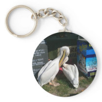 Two Pelicans Keychains