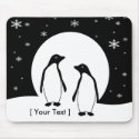 Two Penguins Mousepad by windyone Two Penguins Mousepad