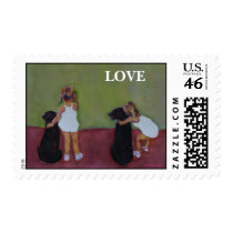 'TWO PENNIES," LOVE - POSTAGE postage by doggieinthewindow 'TWO PENNIES," LOVE - POSTAGE postage