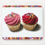 Two Pink Cupcakes mousepads
