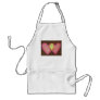 Two Pink Hearts Apron
