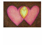 Two Pink Hearts T-shirt