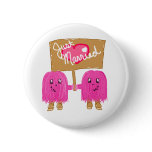 Two pink Just Married