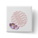 Two Pink Poppies Photo Frame buttons