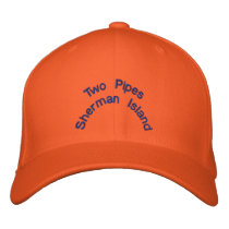 Two Pipes Embroidered Hat