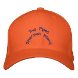 Two Pipes Embroidered Hat